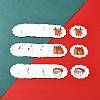 100Pcs Christmas Theme Paper Printed Gift Tags CDIS-FS0001-17-9