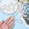 6Bags Adjustable Alloy Buckle FIND-CP0003-92B-3