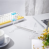 1-Tier Transparent Acrylic Keyboard Stands ODIS-WH0002-31P-5