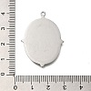 304 Stainless Steel Pendant Cabochon Settings STAS-H225-03P-3