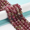 Natural Watermelon Tourmaline Bead Strands X-G-NH0006-A01-02-2