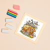 PVC Sakura Stamp DIY-WH0486-056-4