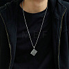 Alloy Pendant 201 Stainless Steel Chain Necklaces for Men FS-WG1D596-11-2