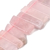 Natural Rose Crystal Beads Strands G-S386-D12-2