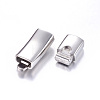 304 Stainless Steel Bayonet Clasps STAS-I011-20-4