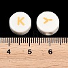 Handmade Printed Porcelain Beads PORC-T136-01C-3