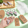 60Pcs Carbon Steel & Resin Nail Clipper Keychain MRMJ-WA0001-10B-3