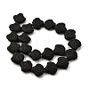 Dyed Natural Lava Rock Beads Strands G-A264-A04-01C-2