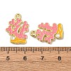 Ocean Alloy Enamel Pendants ENAM-B041-01I-2