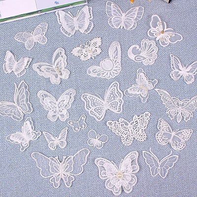 Lace Embroidery Sewing Fiber DIY-WH0122-13-1