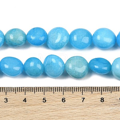 Dyed Natural White Jade Beads Strands GG-CBACF26-B01-02-1