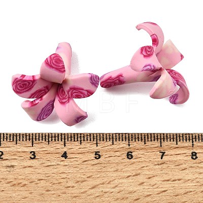 Handmade Polymer Clay Beads PY-CBAA00E-01D-1