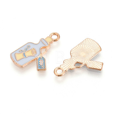 Alloy Enamel Pendants ENAM-T022-35-1