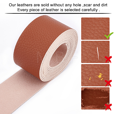 PU Leather Fabric Plain Lychee Fabric AJEW-WH0034-89C-03-1