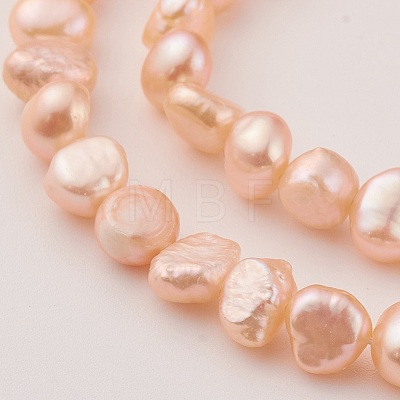 Natural Cultured Freshwater Pearl Beads Strands PEAR-G007-04A-1