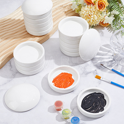 3Pcs Porcelain Ink Box AJEW-GO0005-48-1