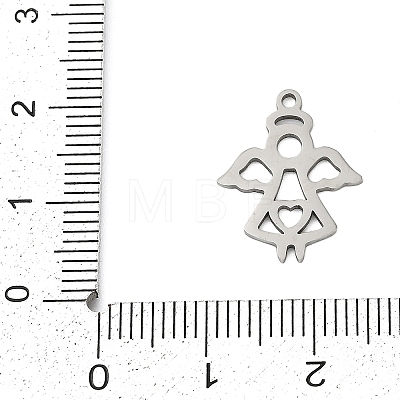 201 Stainless Steel Pendants STAS-F316-07P-1