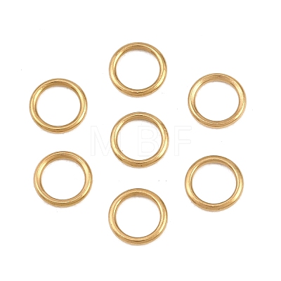 Ion Plating(IP) 304 Stainless Steel Closed Jump Rings STAS-G393-06G-13-1