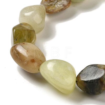 Natural Xiuyan Jade Beads Strands G-B078-D19-04-1