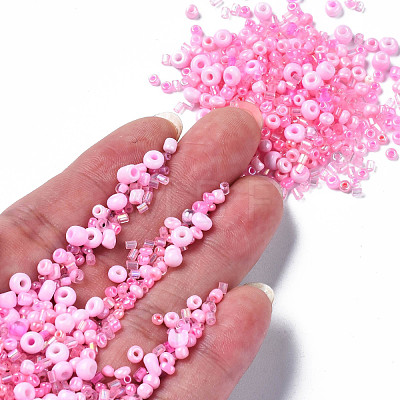 Glass Seed Beads SEED-S059-010-1