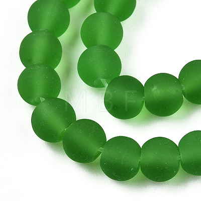 Transparent Glass Beads Strands GLAA-T032-T6mm-MD07-1