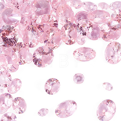 60Pcs 3 Styles Cubic Zirconia Charms ZIRC-TAD0001-01C-1