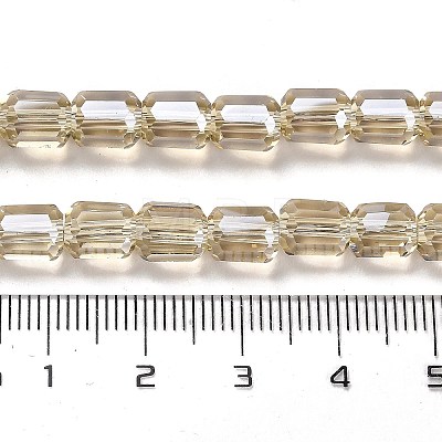 Electroplate Glass Beads Strands EGLA-D030-19I-1