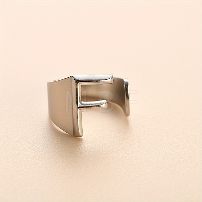 304 Stainless Steel Cuff Rings FS-WGEAFE6-12-1