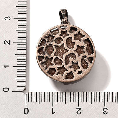 Synthetic Goldstone Pendants G-P560-01R-26-1