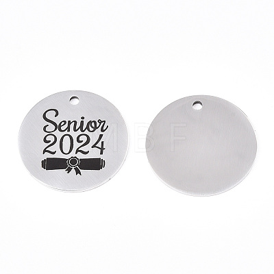 Non-Tarnish 201 Stainless Steel Pendants LS-STAS-T064-38P-26-1