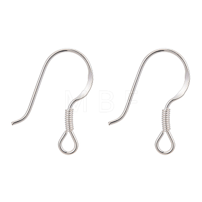 925 Sterling Silver Earring Hooks STER-G011-09-1