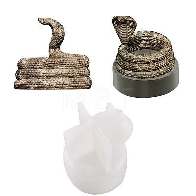 DIY Cobra Snake Candle Holder Silicone Molds SNAK-PW0001-10-1