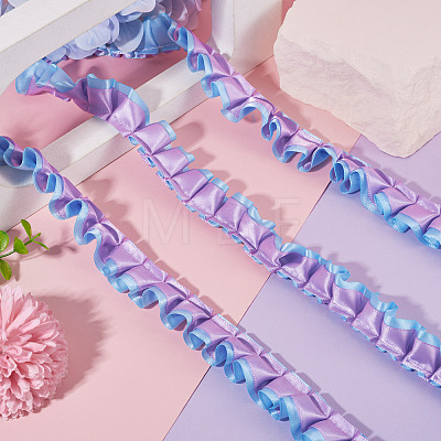 10Yards Polyester Lace Ribbon OCOR-TA0004-26G-1