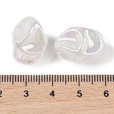 Opaque Acrylic Beads OACR-G035-02A-1