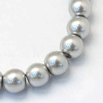 Baking Painted Glass Pearl Bead Strands HY-Q003-3mm-34-1