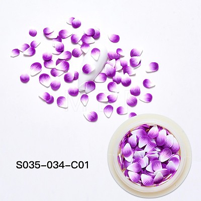 Handmade Polymer Clay Nail Art Decoration Accessories CLAY-S035-034-C01-1