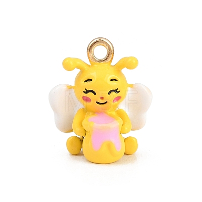 Alloy Enamel Pendants ENAM-D320-02C-1