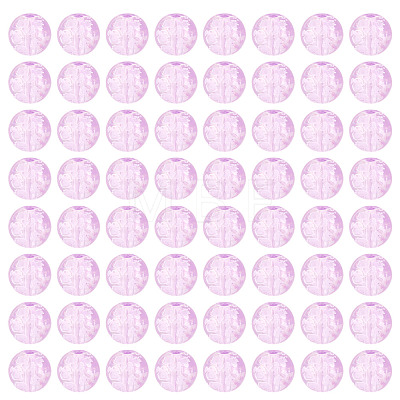 80Pcs Handmade Transparent Lampwork Beads FIND-TAD0001-04C-1
