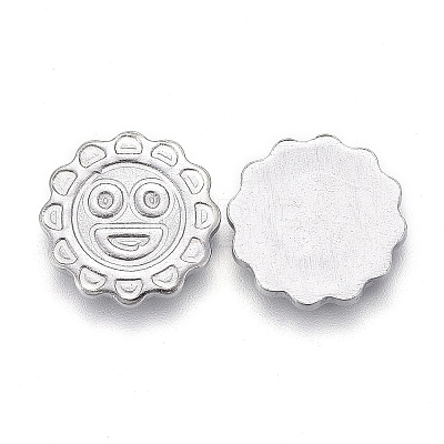 304 Stainless Steel Cabochons STAS-P245-14P-1