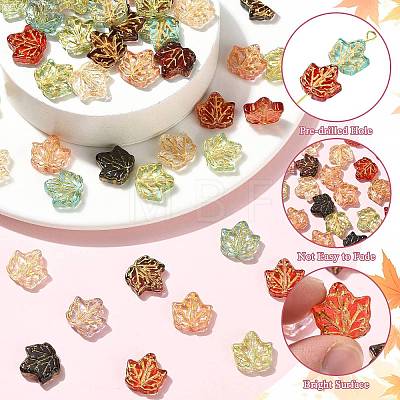 100Pcs Handmade Lampwork Beads LAMP-CJ0005-17-1