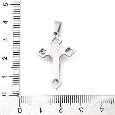 Non-Tarnish 304 Stainless Steel Pendants STAS-D087-02P-1-1