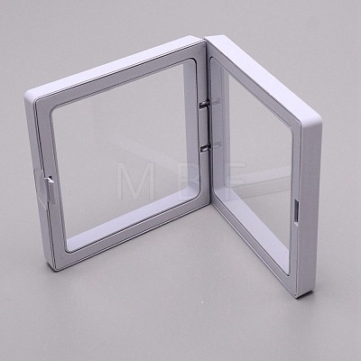 Square Plastic Suspension Display Frame Holder ODIS-WH0021-01A-01-1