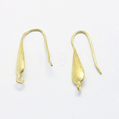 Brass Earring Hooks KK-K186-69C-RS-1