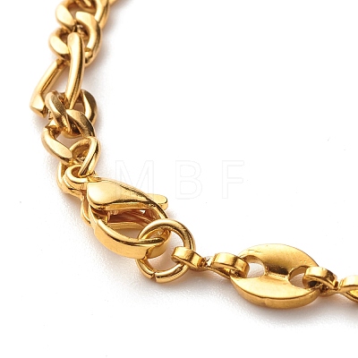 304 Stainless Steel Chain Necklace BJEW-JB07378-1