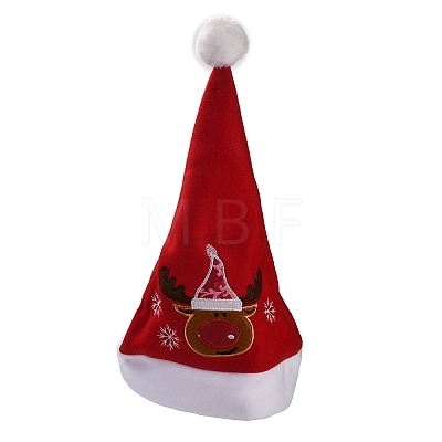 Cloth Christmas Hats AJEW-M215-03B-1