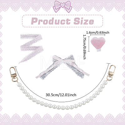 Shoe Decorative Kits AJEW-ME0004-17-1