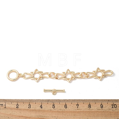 Brass Chain Extender KK-U052-08G-1