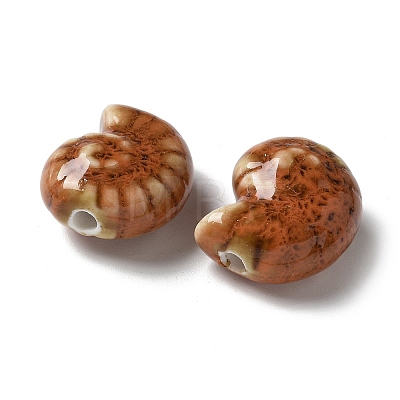 Handmade Porcelain Beads X-PORC-L080-F19-1