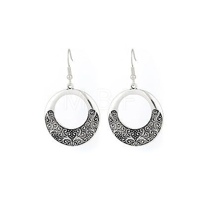 Ethnic Style Zinc Alloy Dangle Earrings WGBAA9D-02-1