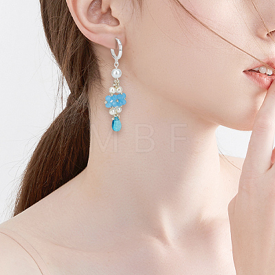 20Pcs Brass Huggie Hoop Earring Findings KK-BBC0014-56-1
